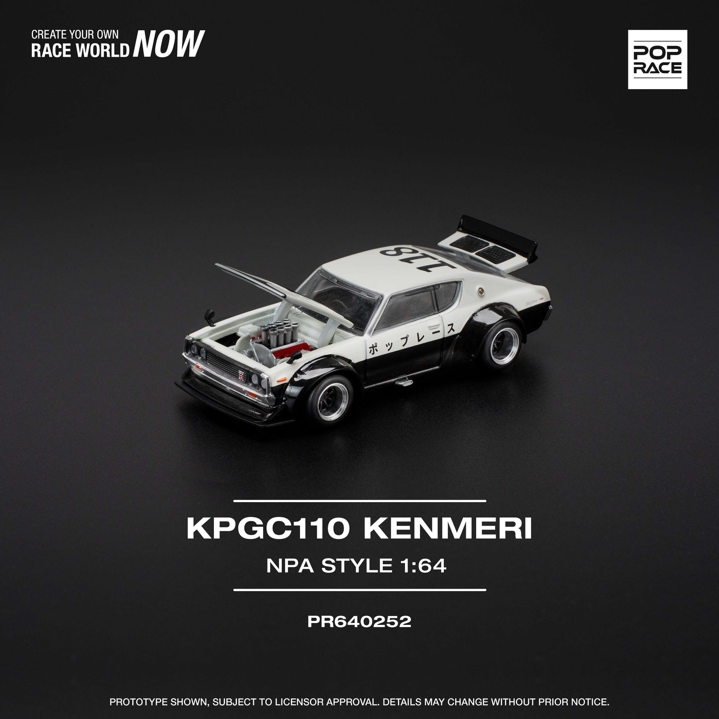 POP RACE KPGC110 Kenmeri NPA Style