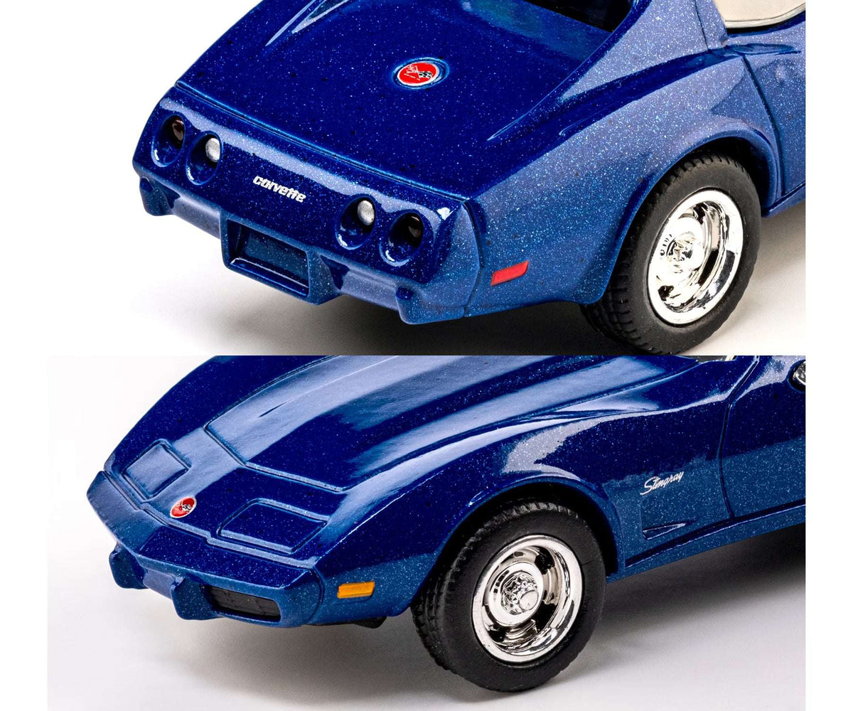 Majorette Collection Edition Set : 2005 Bugatti Veyron 16.4 Super Sport and 1976 Chevrolet Corvette Stingray