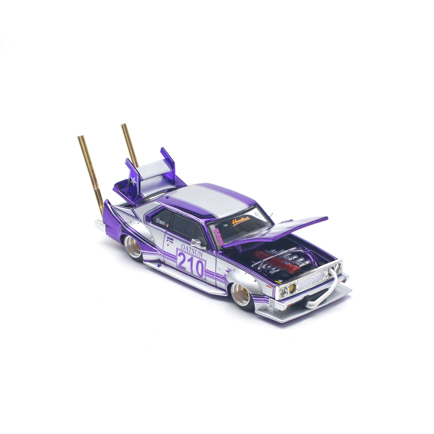 POP RACE Skyline C210 Bosozoku Style Purple