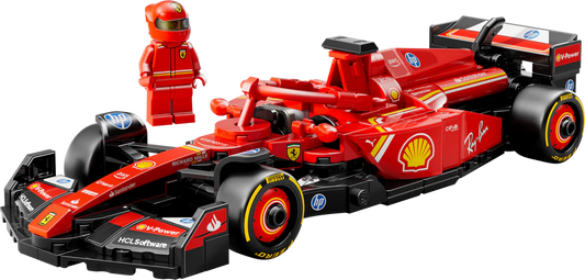 Lego Speed Champions Ferrari SF-24 F1® Race Car Driver Set 77242 Building Kit (275 Pieces)