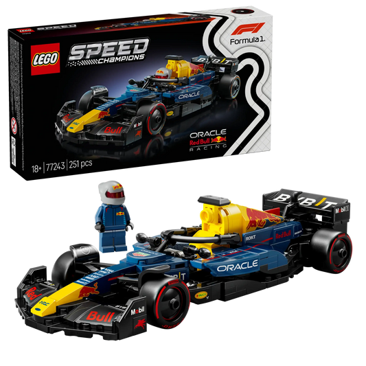 Lego Speed Champions Oracle Red Bull Racing RB20 F1® Race Car Vehicle Set 77243 (251 Pieces)