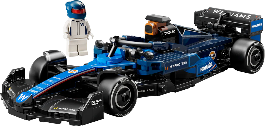 Lego Speed Champions Williams Racing FW46 F1® Race Car Vehicle Set 77249 Building Kit (263 Pieces)