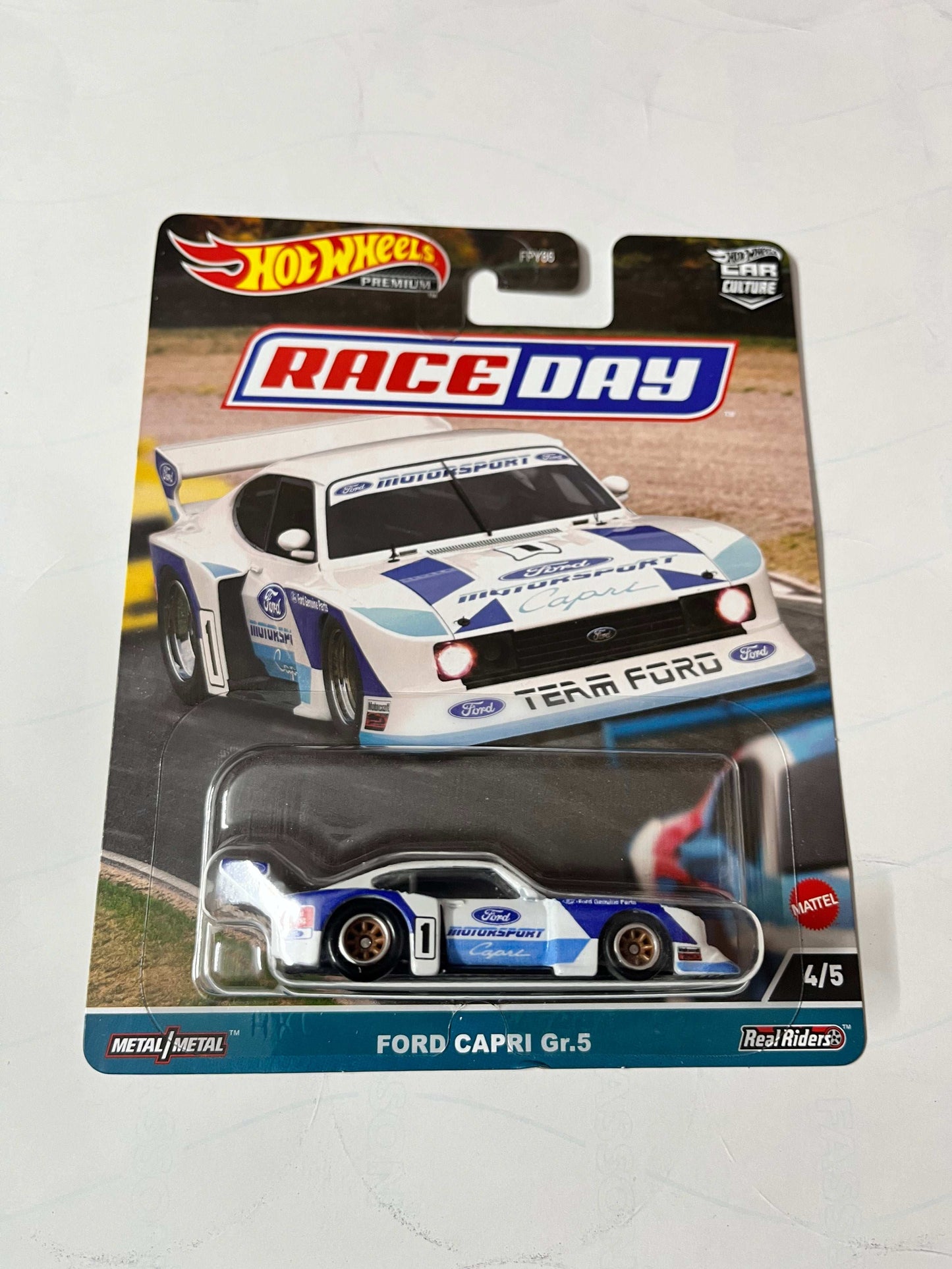 Imported Hot Wheels Car Culture Race Day Set of 5 Die-cast Car 1:64 Scale Collector Model