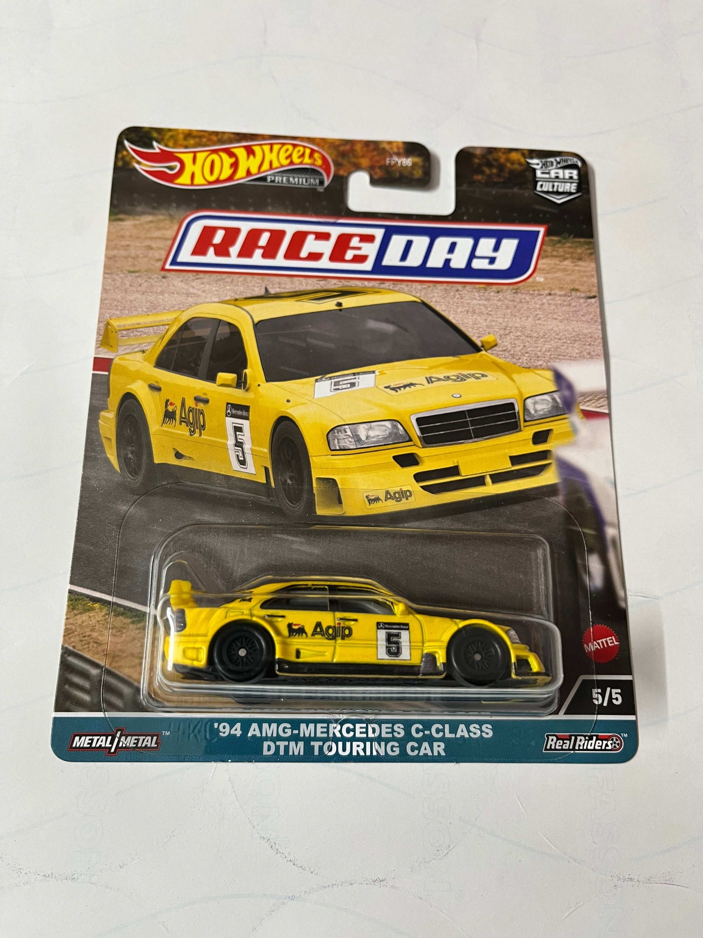 Imported Hot Wheels Car Culture Race Day Set of 5 Die-cast Car 1:64 Scale Collector Model