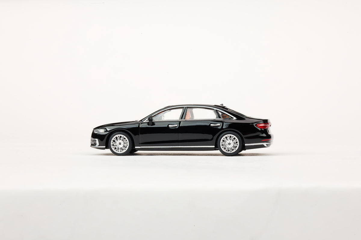 Massdi 1:64 2021 Audi A8L- Black AD1000 - Zoomsters India
