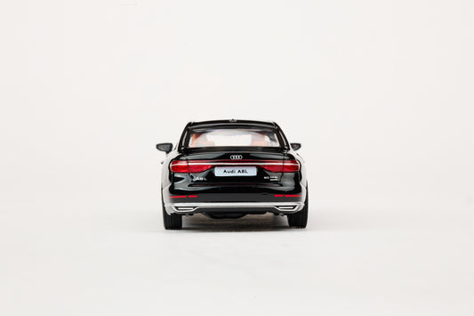 Massdi 1:64 2021 Audi A8L- Black AD1000 - Zoomsters India