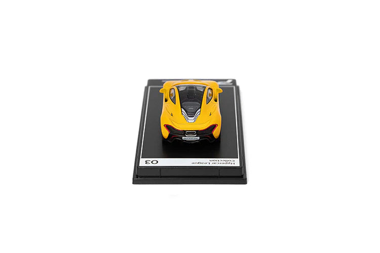 Poster Cars: Mclaren P1 (Volcano Yellow) - Hypercar League Collection 03