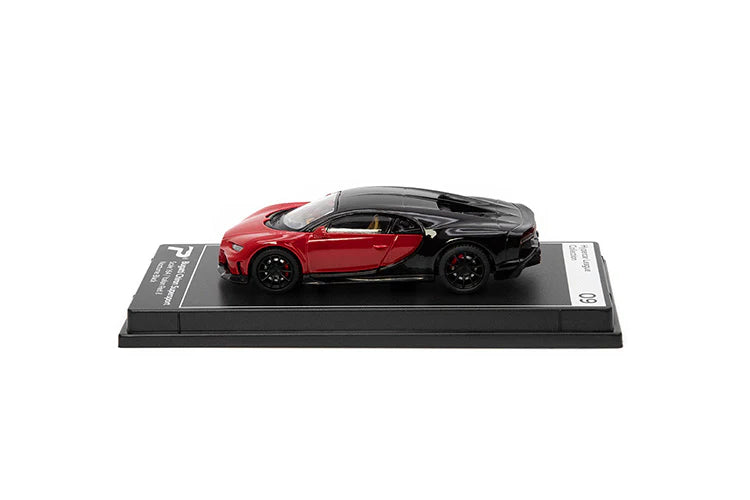 Poster Cars: Bugatti Chiron Supersport (Italian Red & Nocturne Black) - Hypercar League Collection 09