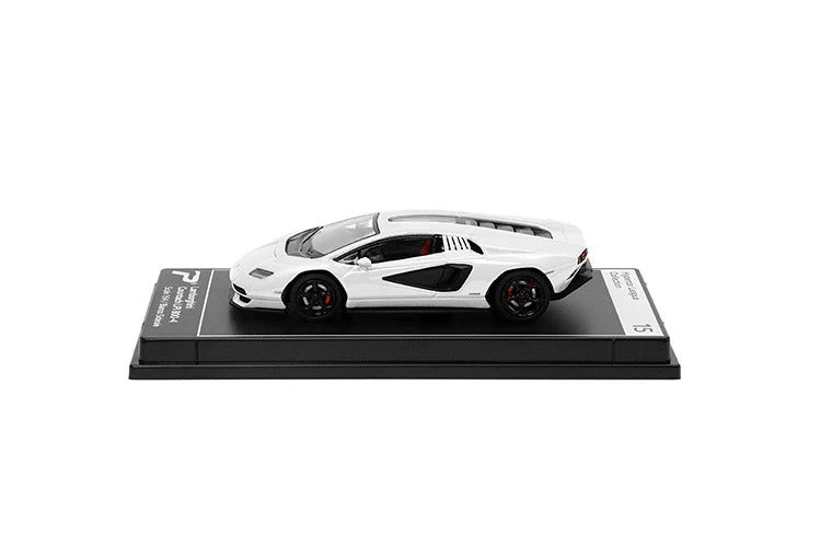 Poster Cars: Lamborghini Countach LPI 800-4 (Bianco Siderale) - Hypercar League Collection 15