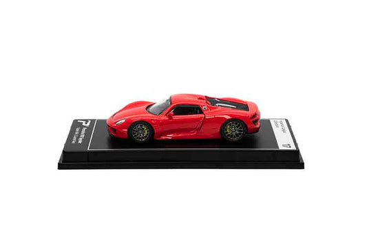 Poster Cars: Porsche 918 Spyder (Guards Red) - Hypercar League Collection 17