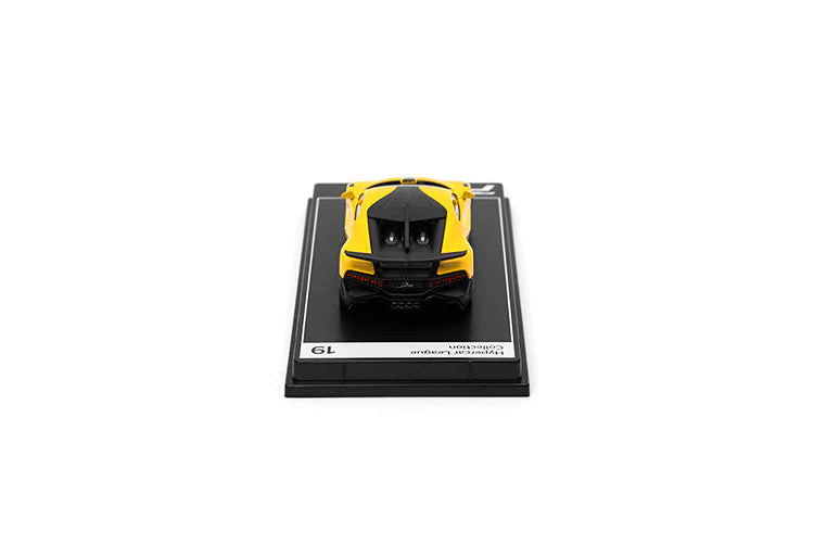Poster Cars: Bugatti Divo (Jaune Soufre) - Hypercar League Collection 19