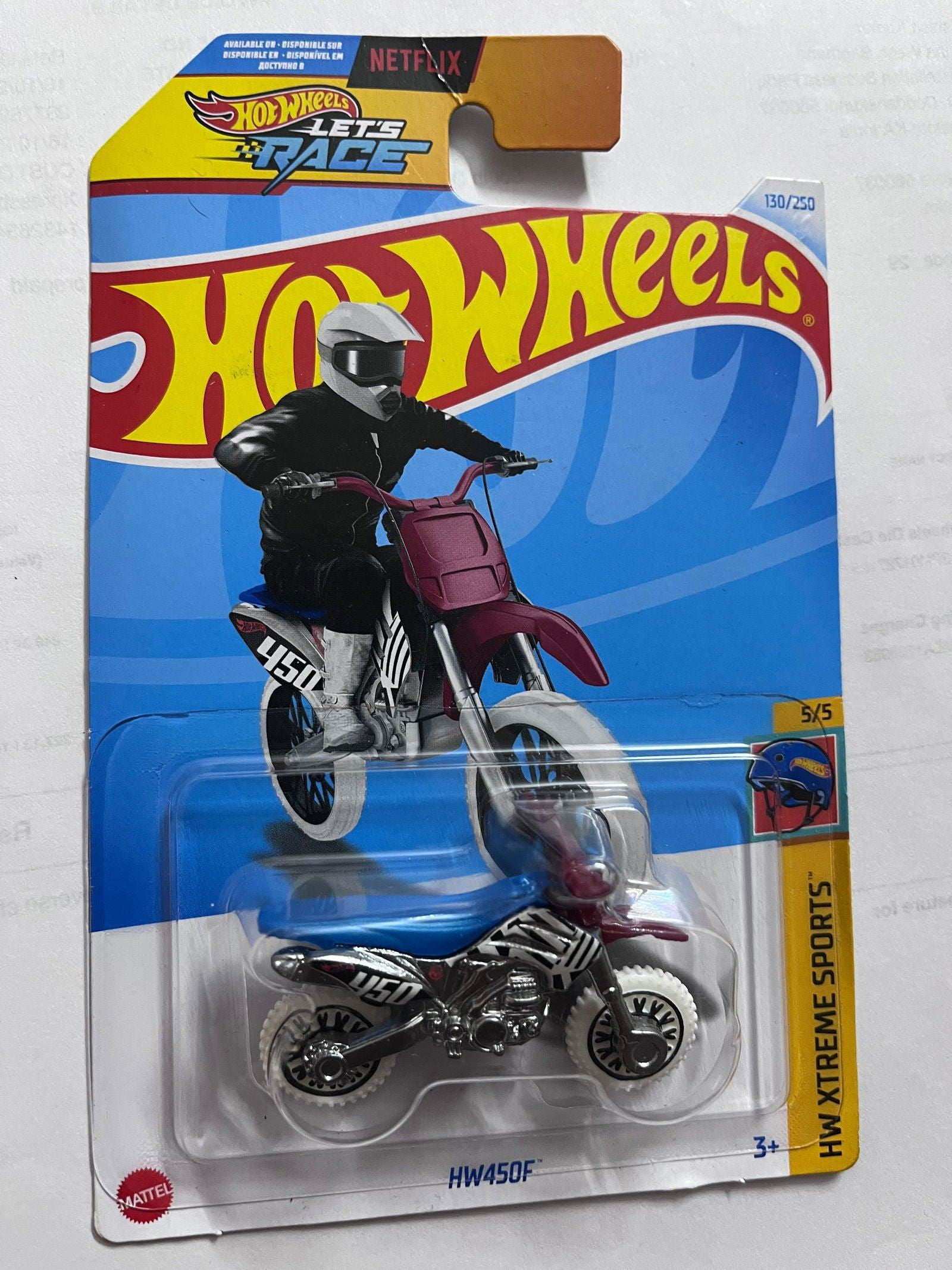 Motorcycle Hot Wheels Hw450f Treasure Hunt HW450F
