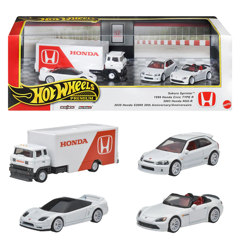 Hot Wheels Premium Honda Type R Heritage Collector Set