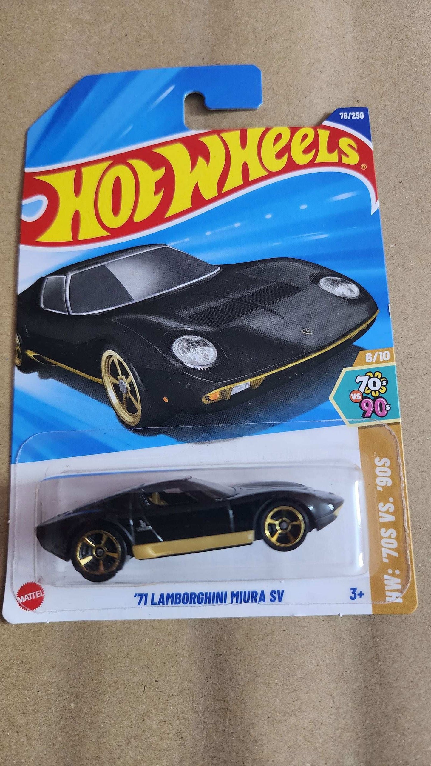 Hot Wheels 71 Lamborghini Miura SV - Zoomsters India