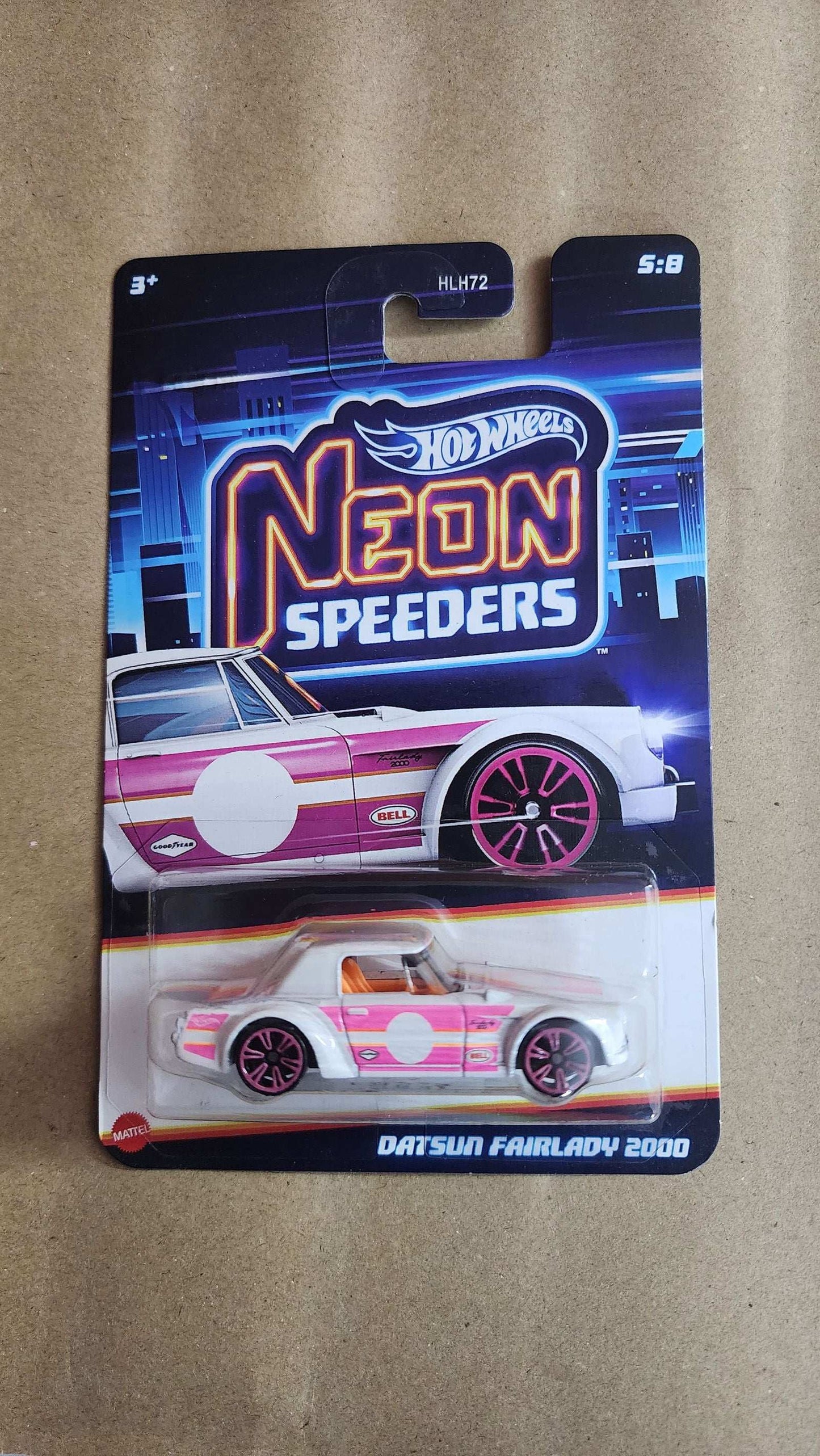 Hot Wheels Neon Speeders Datsun Fairlady 2000 - Zoomsters India