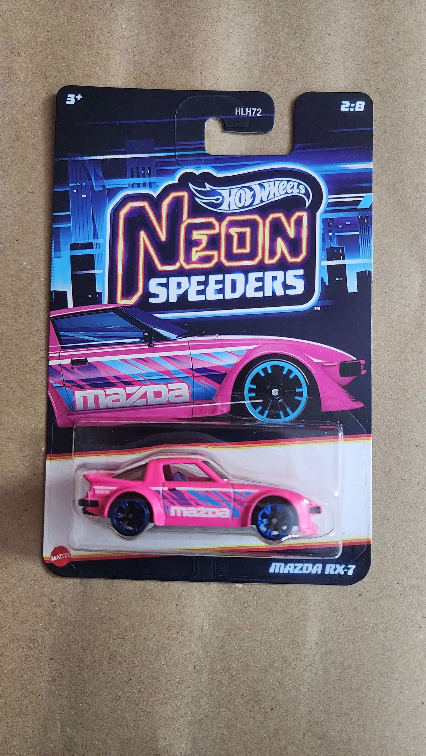 Hot Wheels Neon Speeders Mazda RX-7 - Zoomsters India