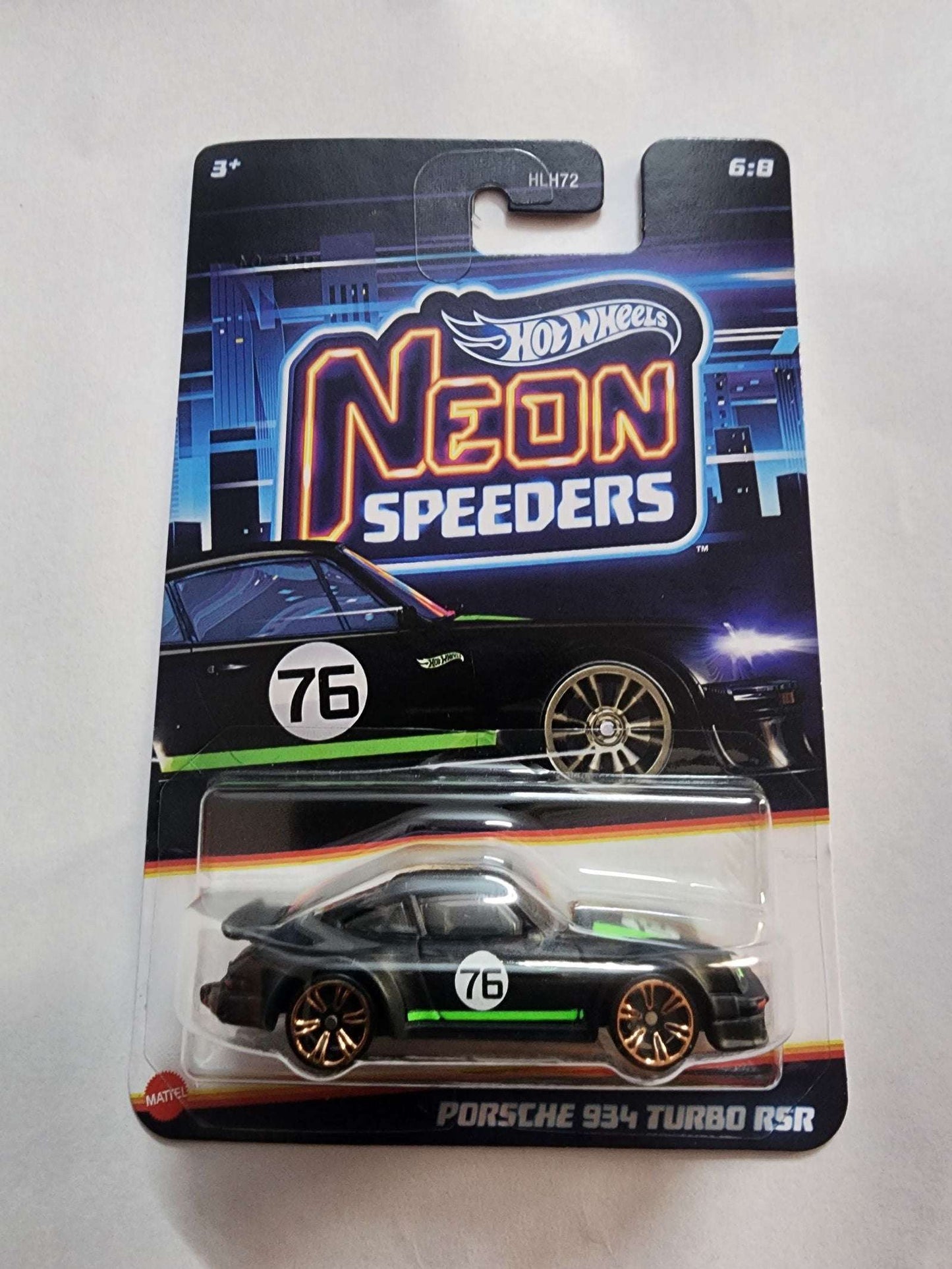 Hot Wheels Neon Speeders - Porsche 934 Turbo RSR - Zoomsters India