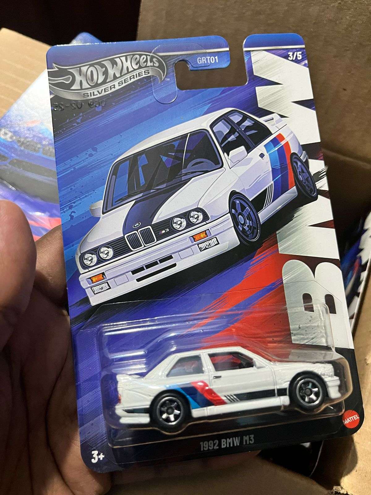 Hot Wheels Silver Series BMW M3 (3/5 BMW)