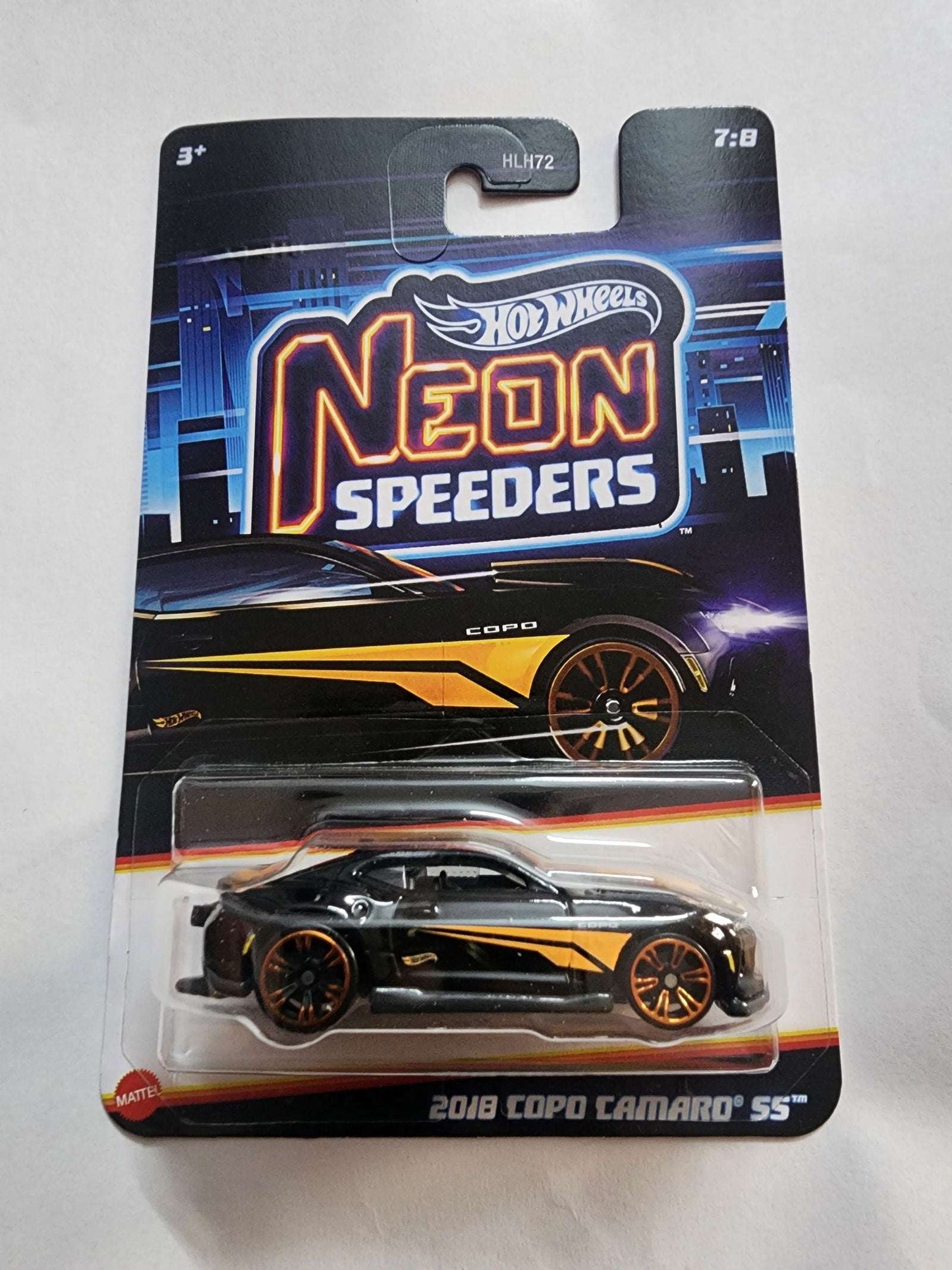 Hotwheels Neon Speeders 2018 COPO Camaro SS - Zoomsters India