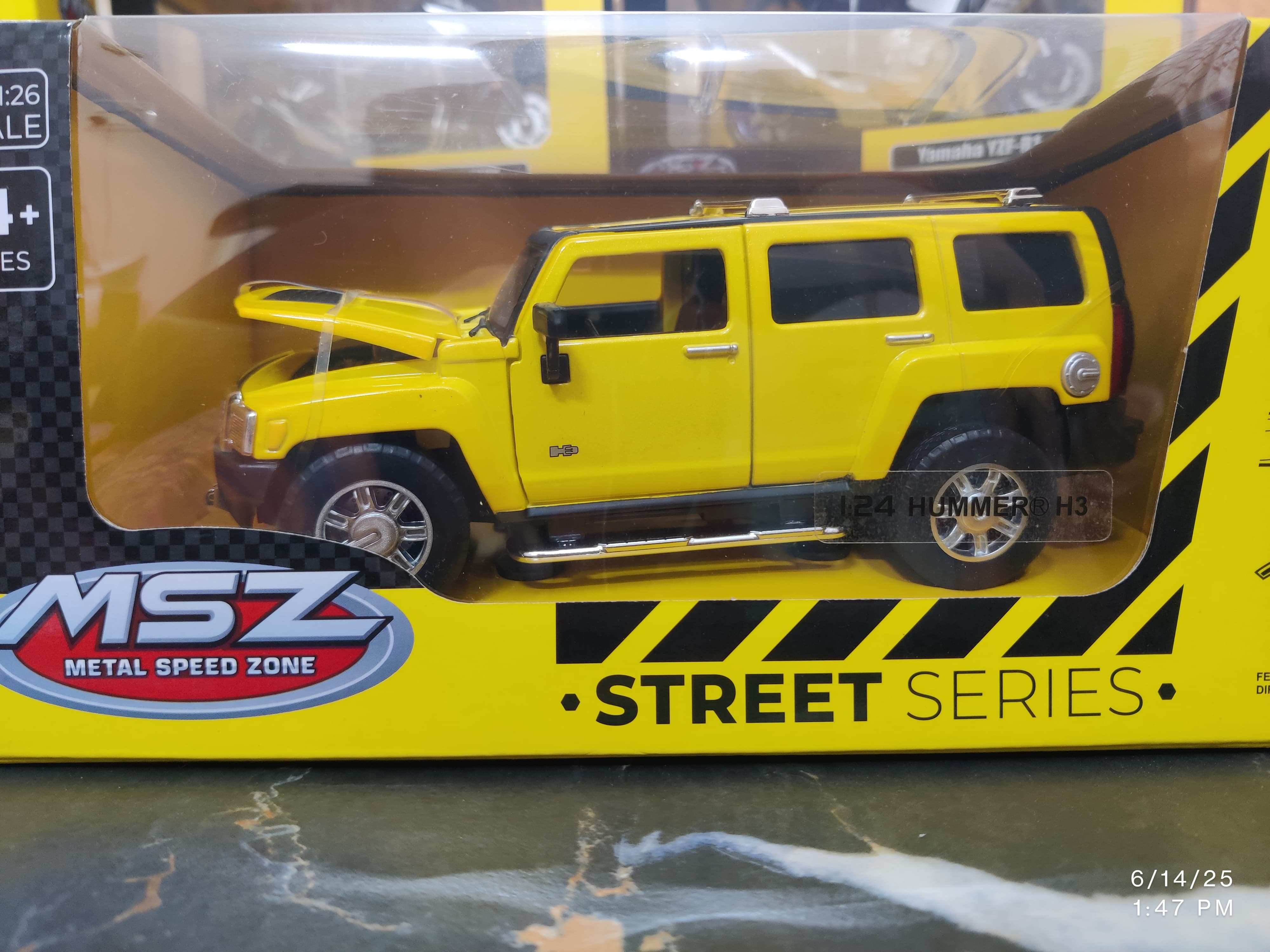 MSZ : Hummer H3 - 1:24 – Zoomsters India