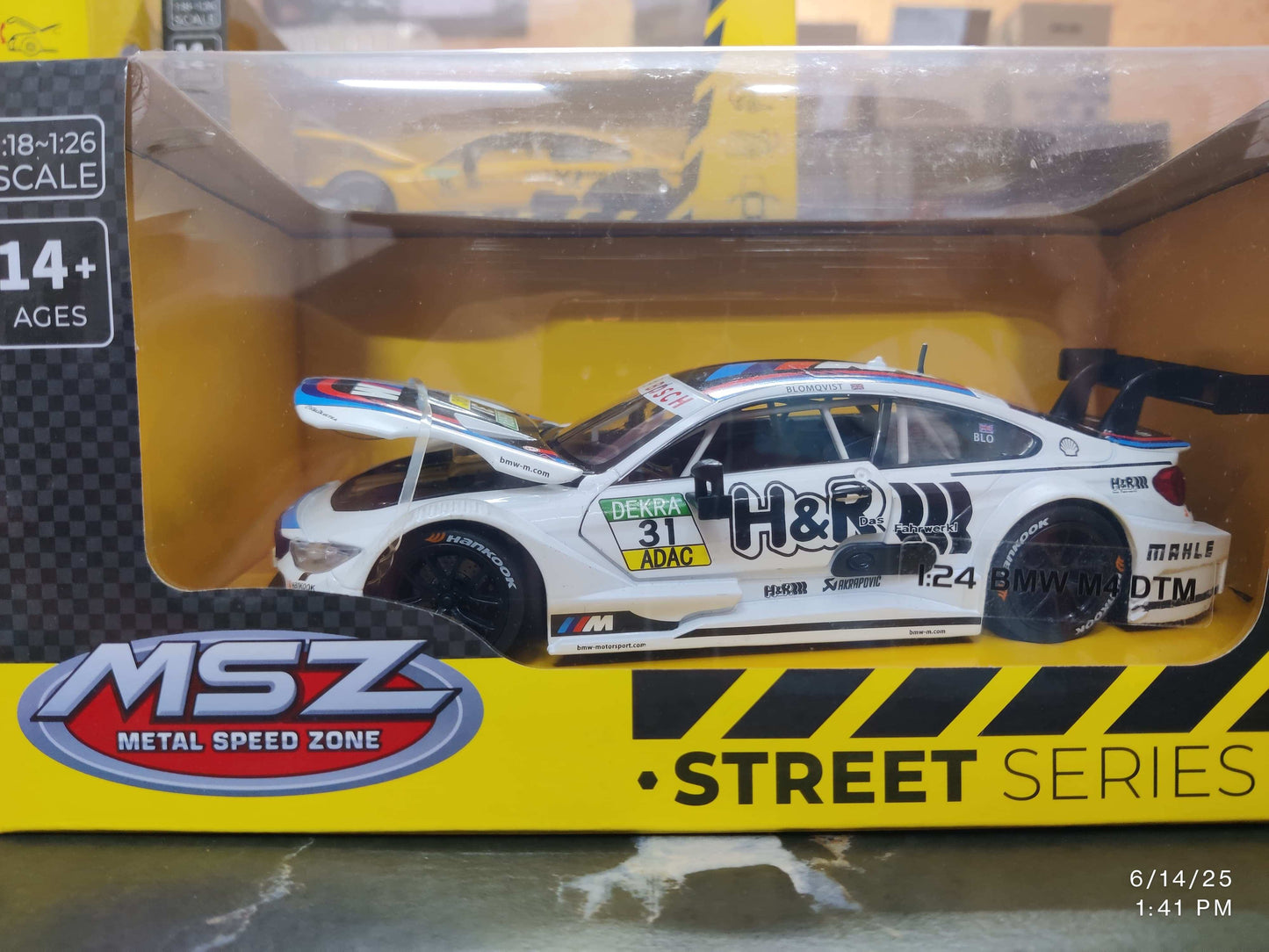 MSZ : BMW M4 DTM - 1:24