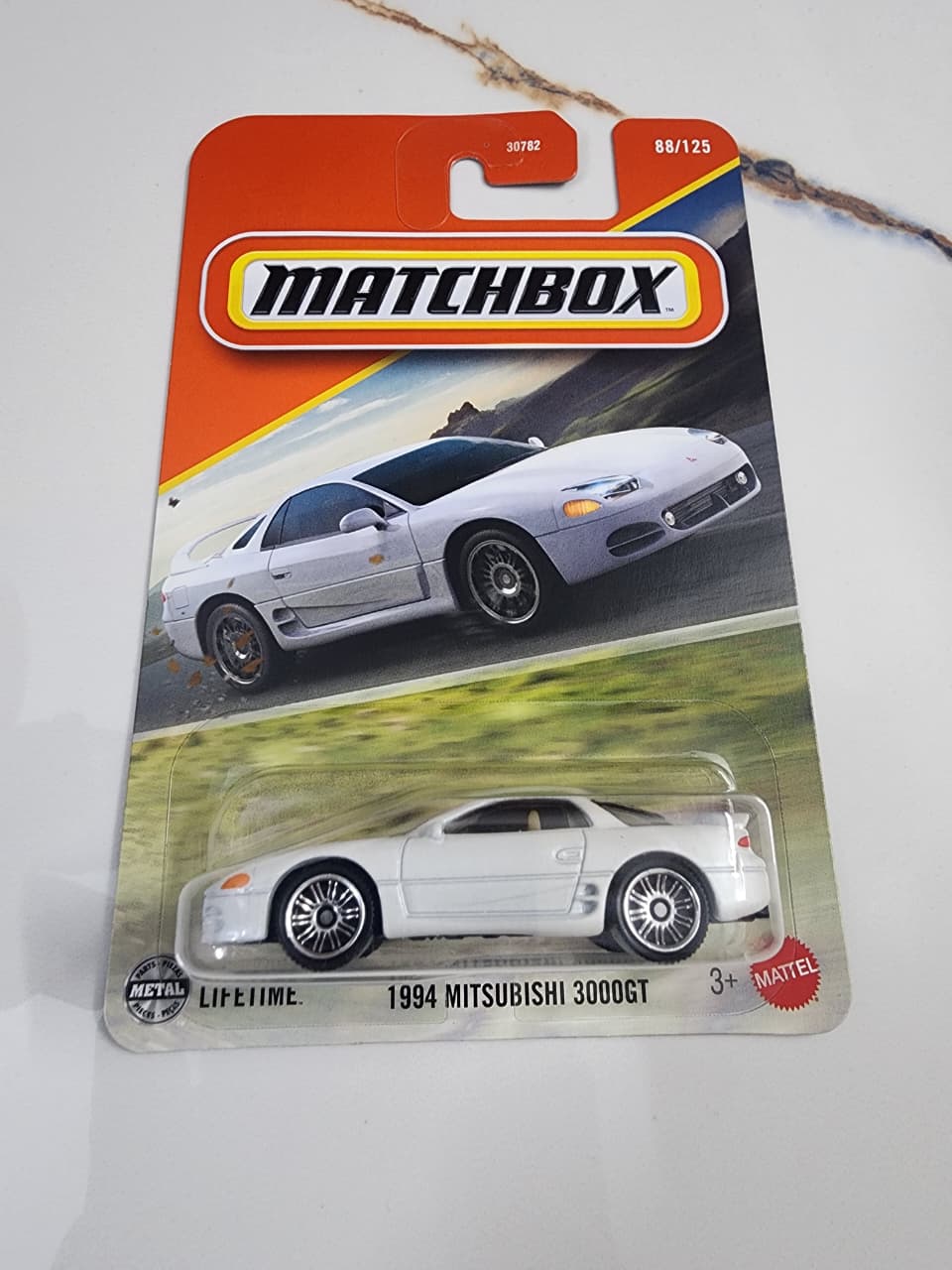 Matchbox : 1994 Mitsubishi 3000 Gt - White