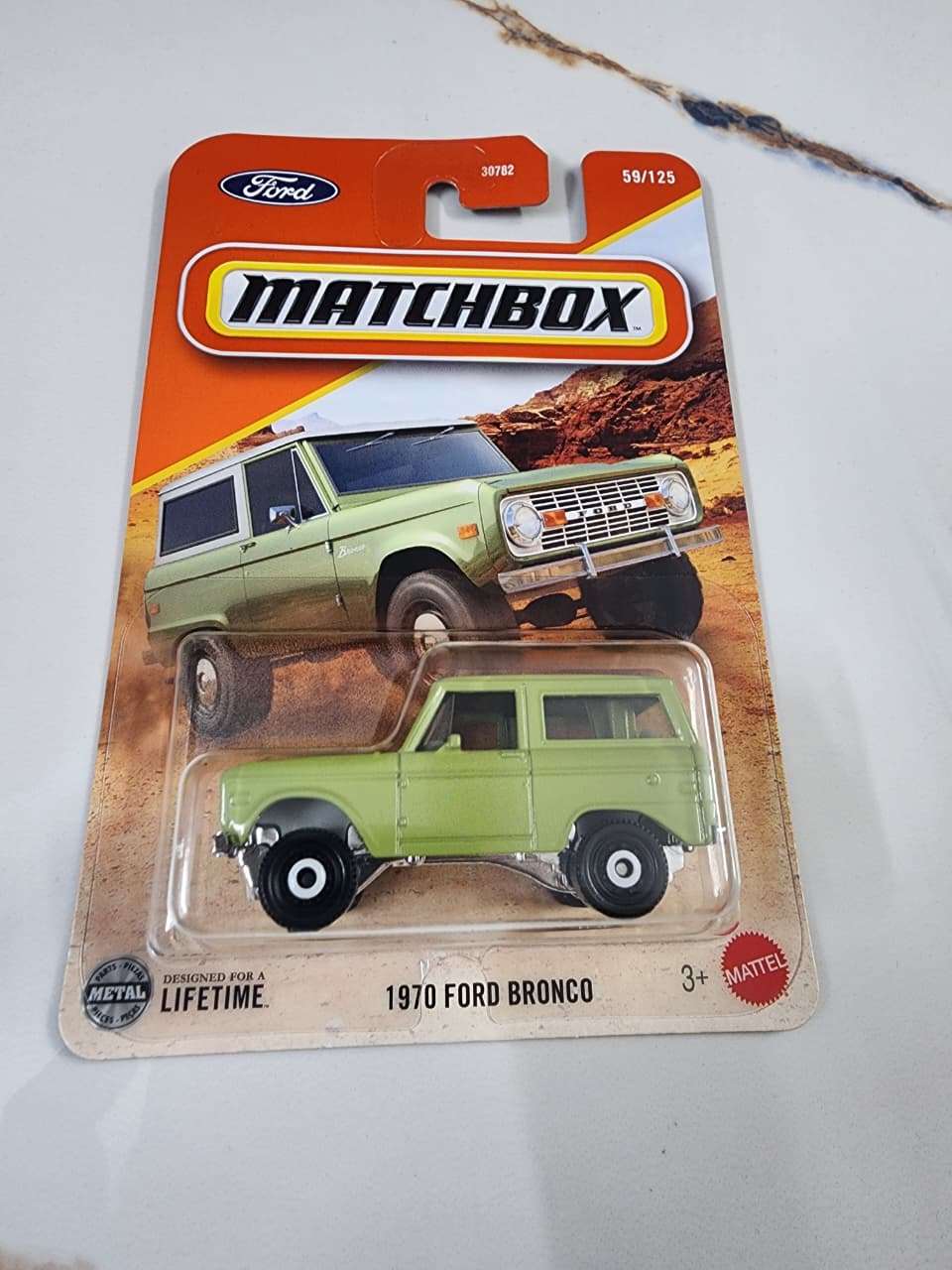 Matchbox : 1970 Ford Bronco - Green