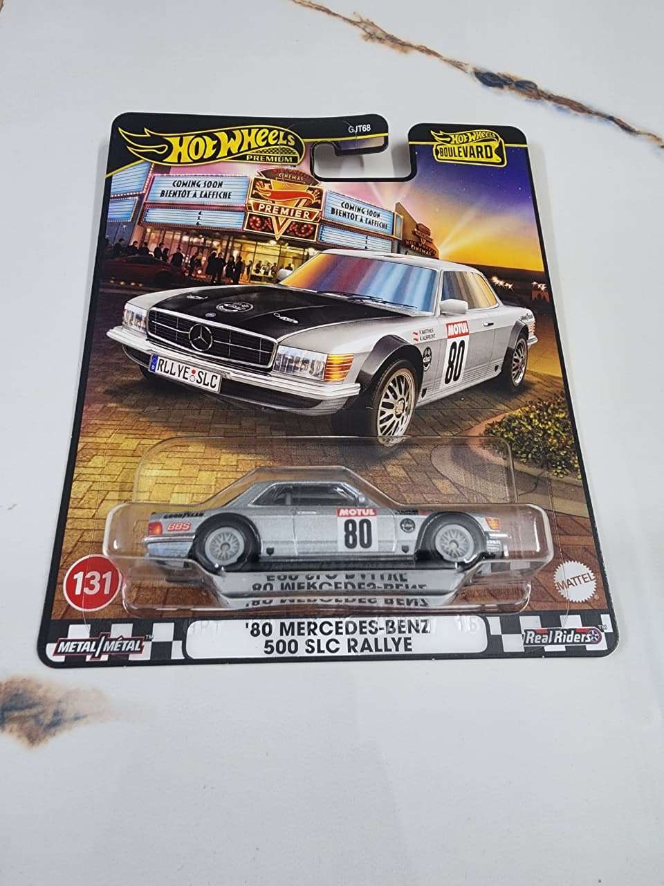 Hot Wheels Premium Boulevard '80 Mercedes-Benz 500 SLC Rallye