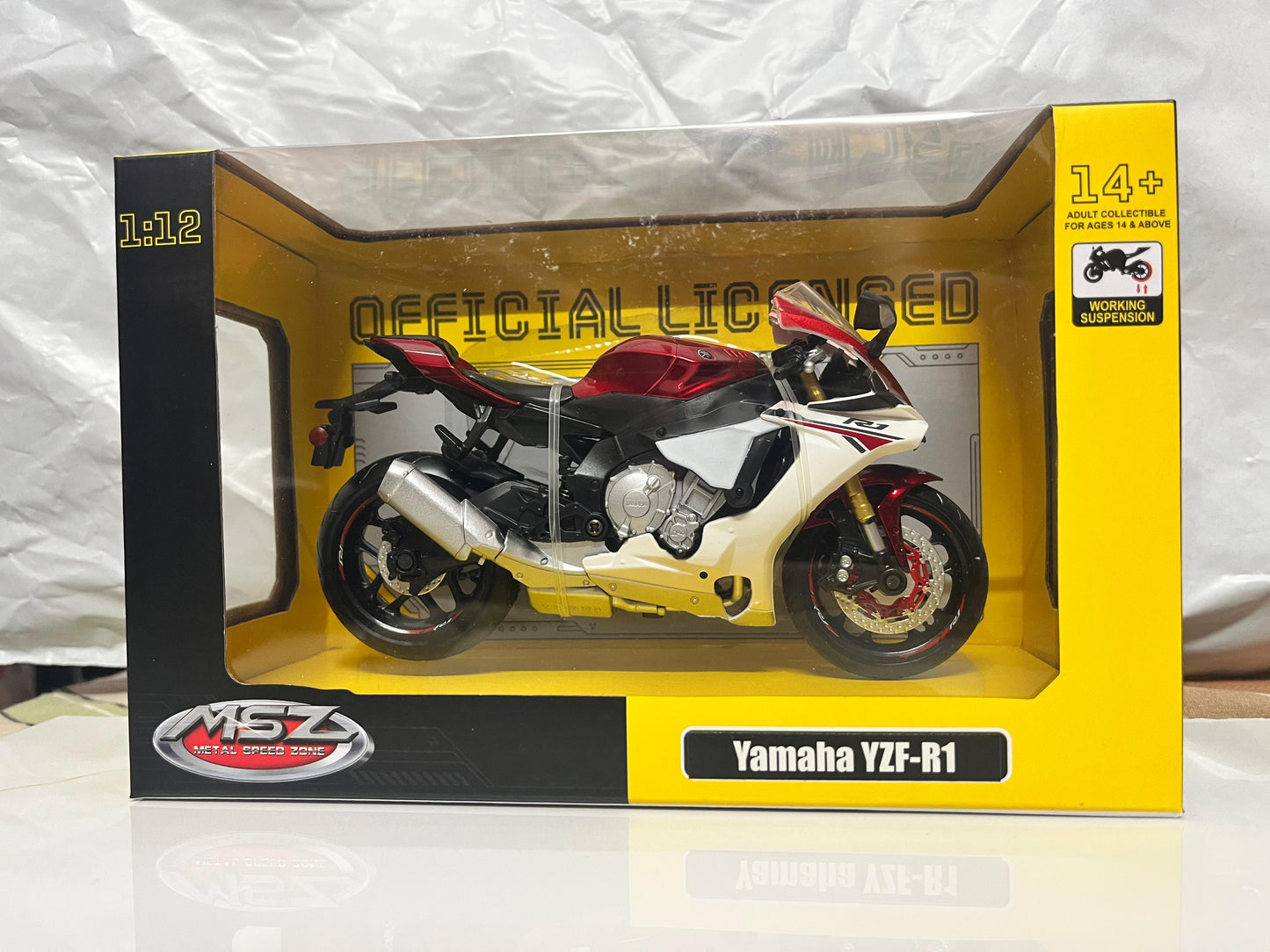 MSZ 1:12 - Yamaha YzF-R1 -Red