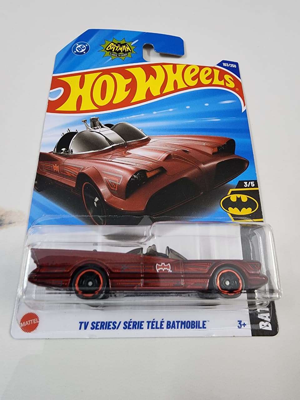 Hot Wheels Mainline : TV Series/ Serie Tele Batmobile
