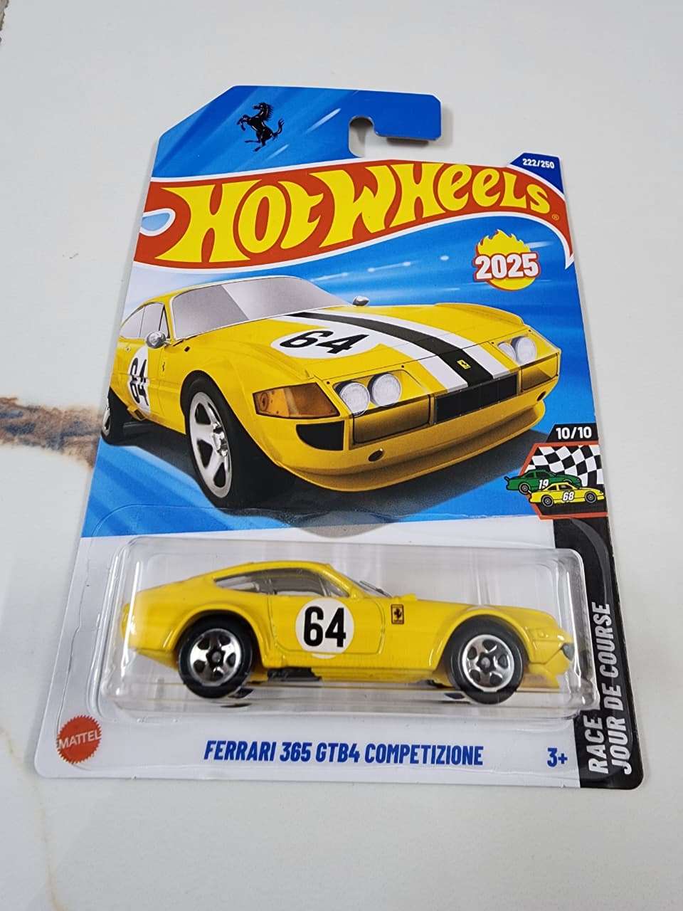 Hot Wheels Mainline : Ferrari 365 GTB4 Competizione – Zoomsters India