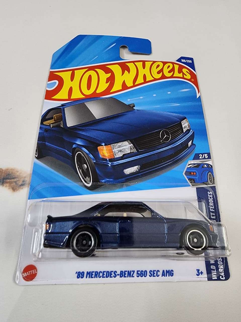 Hot Wheels Mainline : 89 Mercedes-Benz 560 SEC AMG – Zoomsters India