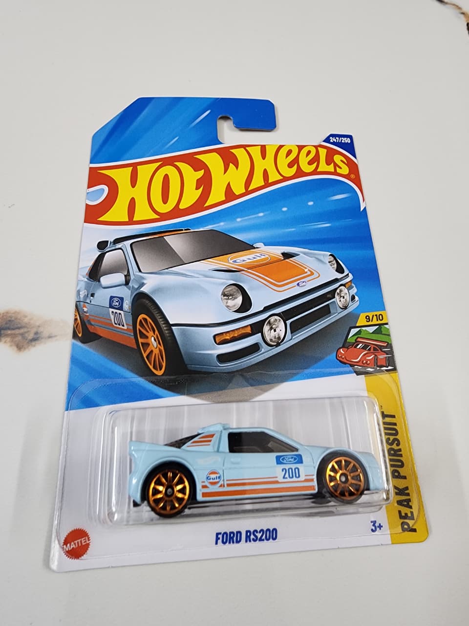 Hot Wheels Mainline 2025 : Ford RS200 – Zoomsters India