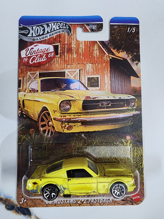 Hot Wheels Silver Series 2025 - Vintage Club (Set of 5)