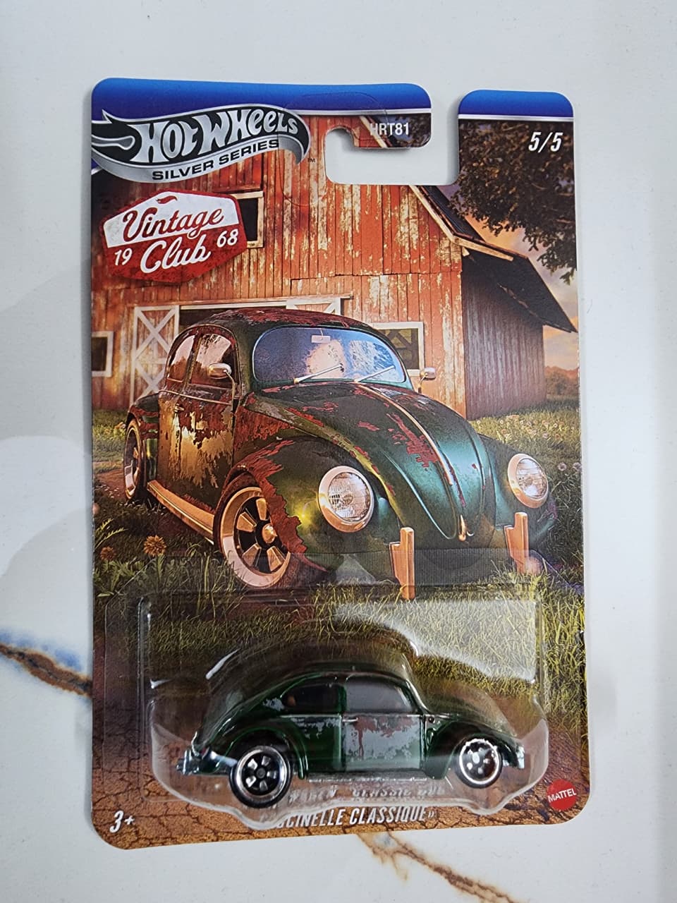 Hot Wheels Silver Series 2025 - Vintage Club (Set of 5)