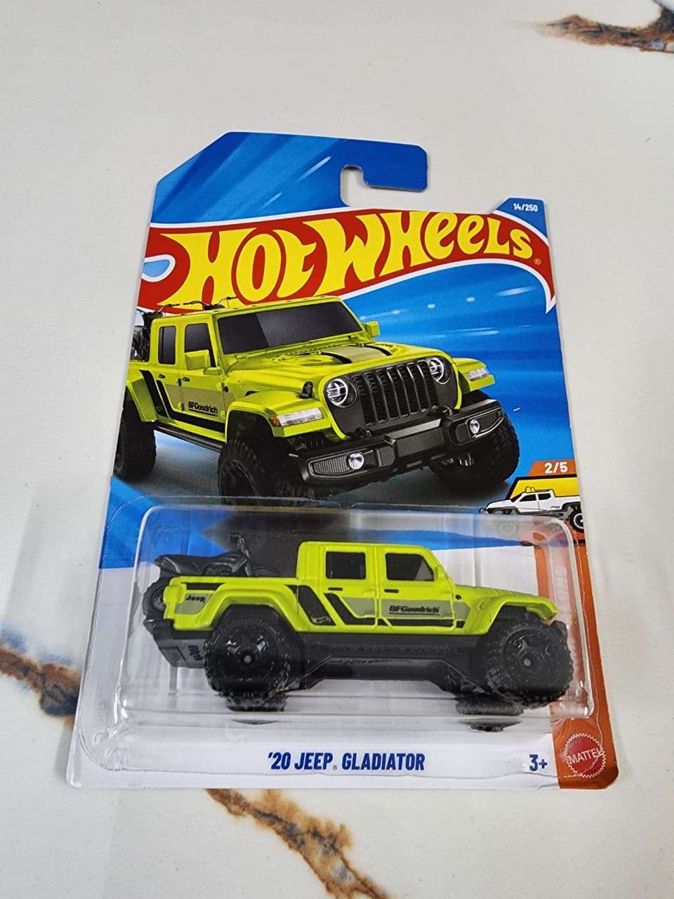 Hot Wheels Mainline A case 2026 : 20 Jeep Gladiator