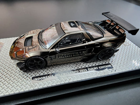 INNO64 Honda NSX (NA1) “Pandem Rocket Bunny” | Chrome Black Chase | 2025 Indonesia Diecast Expo (IDE-XII)