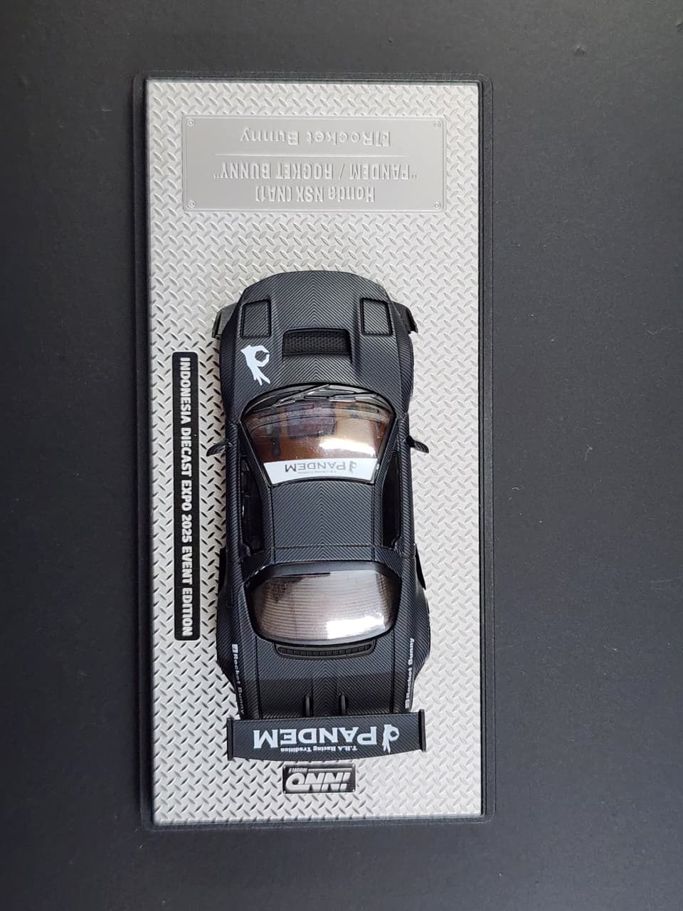 INNO64 Honda NSX (NA1) “Pandem Rocket Bunny” Black Carbon | Non Chase | 2025 Indonesia Diecast Expo (IDE-XII) - Zoomsters India