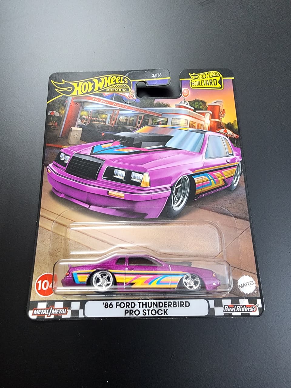 Hot Wheels Premium Boulevard : 86 Ford Thunderbird Pro Stock