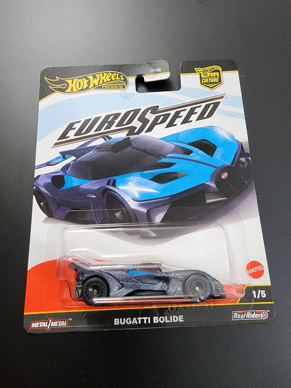 Hot Wheels Premium Car Culture : Euro Speed- Bugatti Bolide