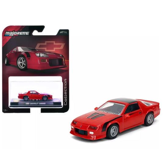 Majorette Collection Edition Combo set : 1955 Porsche 550 Spyder ( Silver ) & 1985 Chevrolet Camaro (Red)