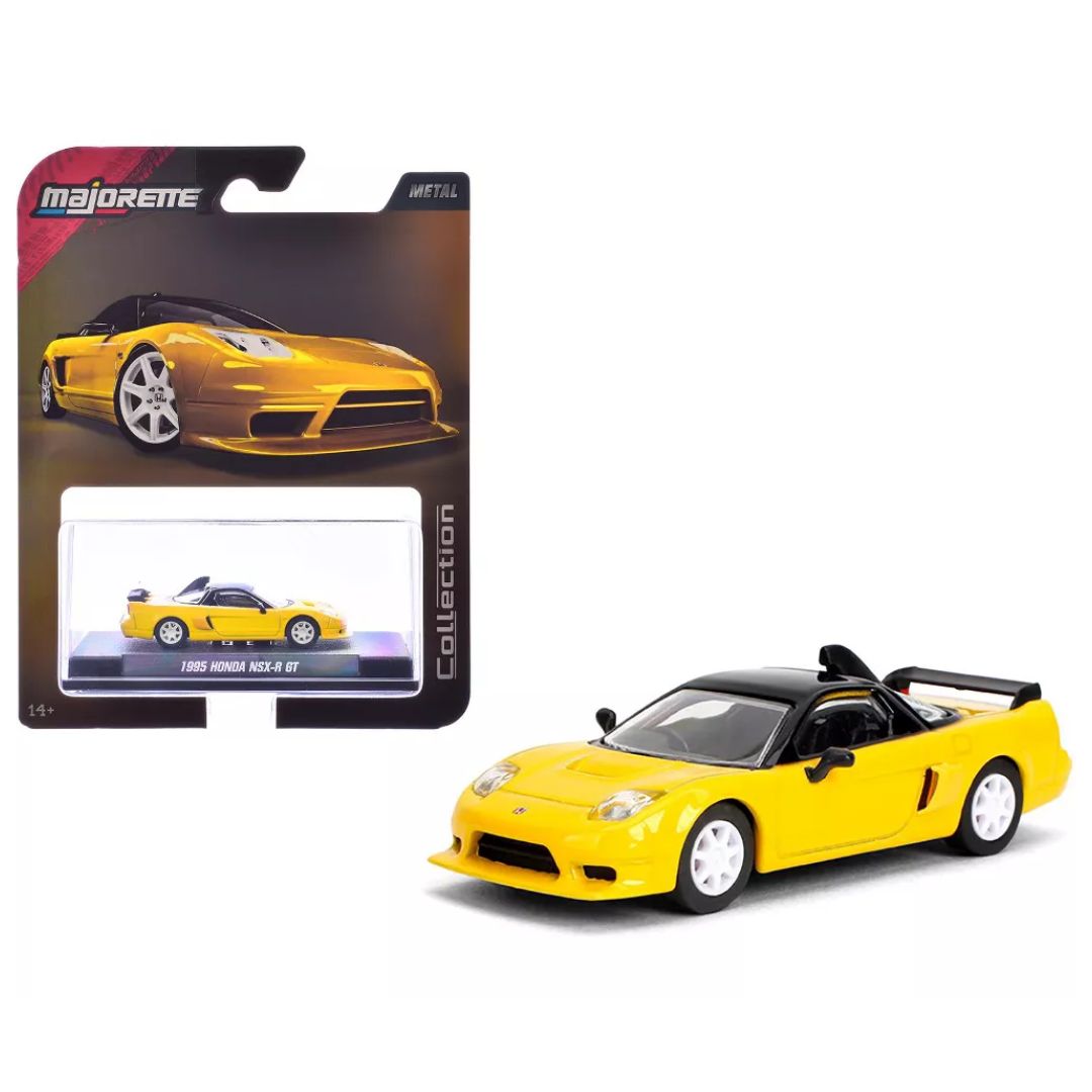 Majorette Collection Edition Combo set : 1975 BMW 3.0 CSL & 1995 Honda NSX-R GT (Yellow)