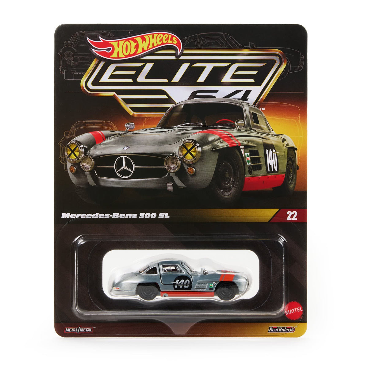 Hot Wheels Elite 64 Mercedes-Benz 300 SL - Zoomsters India