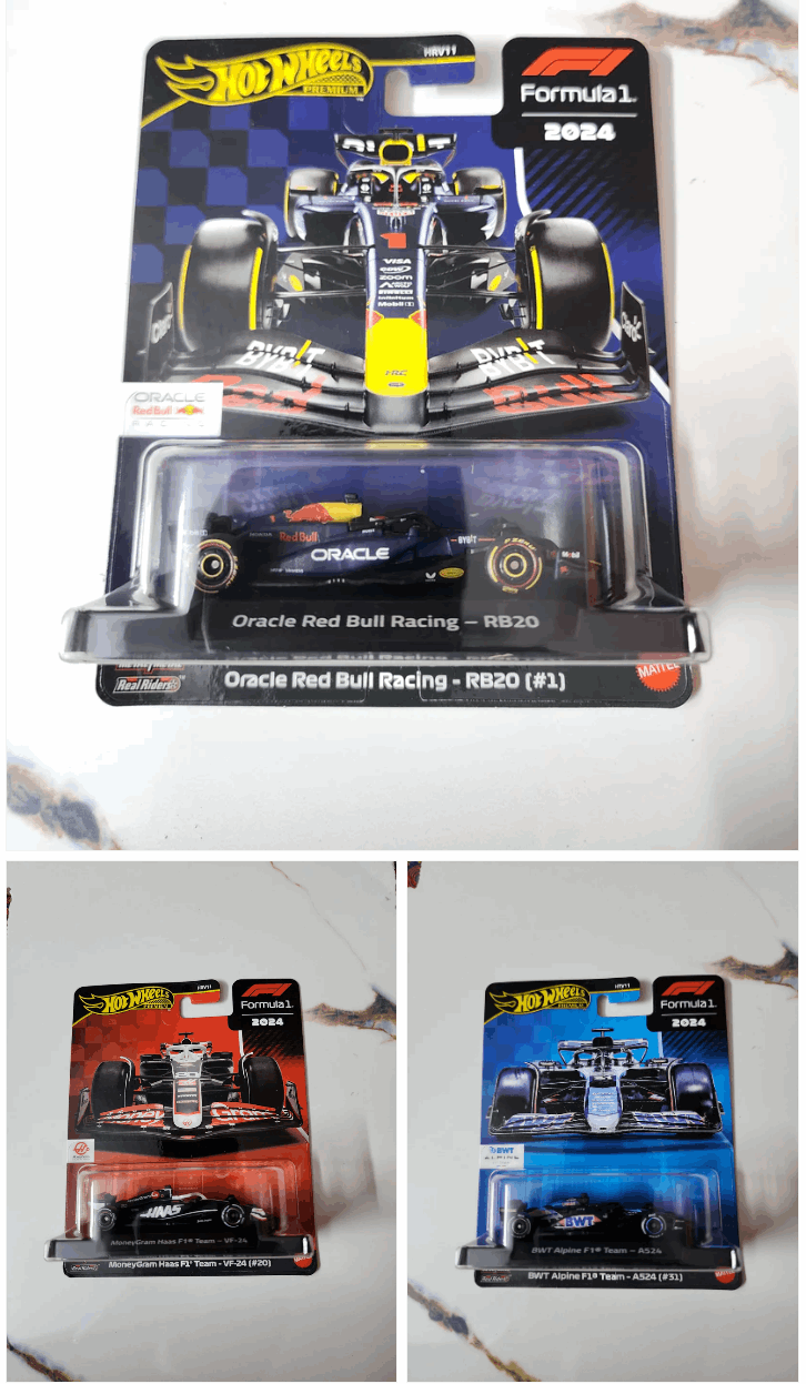 Hot Wheels Premium Formula 1 2025 - Champion & Contender Trio Set!