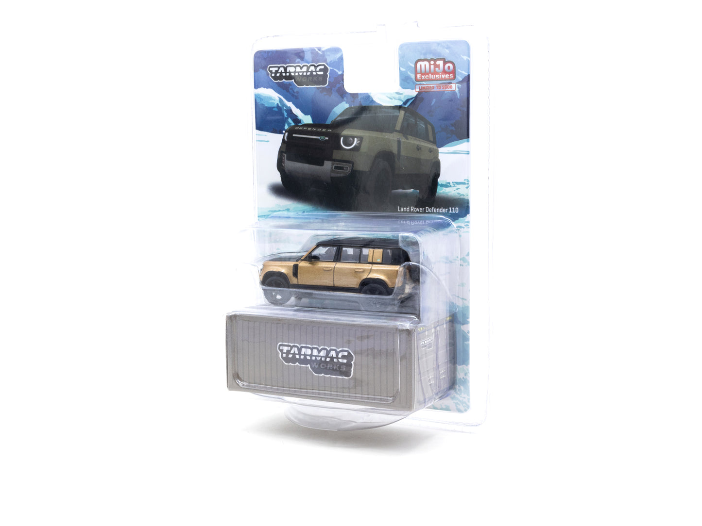 Tarmac Works: Land Rover Defender 110 Brown Metallic - MIJO Special Edition - (GLOBAL64 T64G-020-BR)