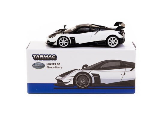 Tarmac Works Pagani Huayra BC Bianco Benny - ( GLOBAL64 T64G-TL014-WH)