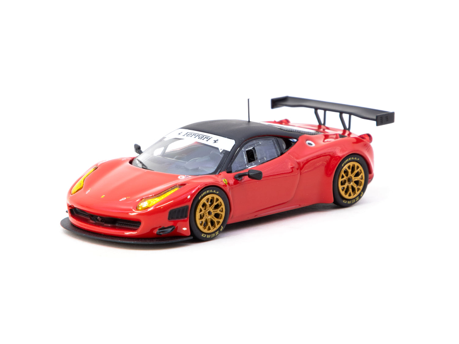 ミニッツ ASC フェラーリ458 イタリヤ GT2 レッド Tarmac Works: X iXO Models Ferrari 458 Italia GT3 Red - (ROAD64