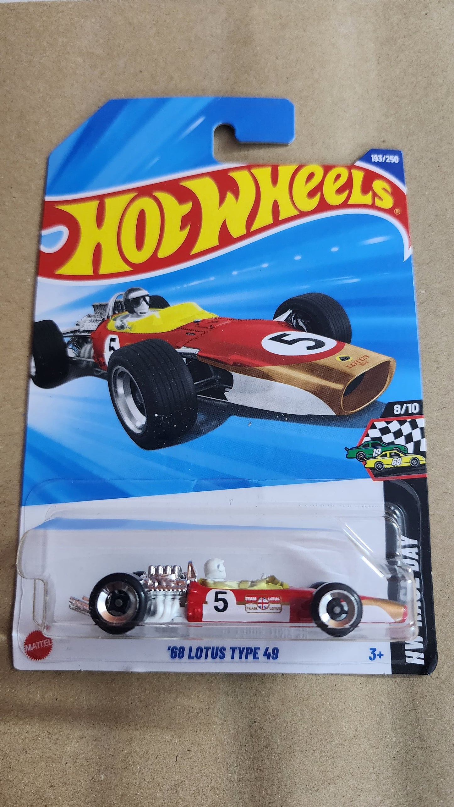 Hot Wheels 68 Lotus Type 49 (Red)