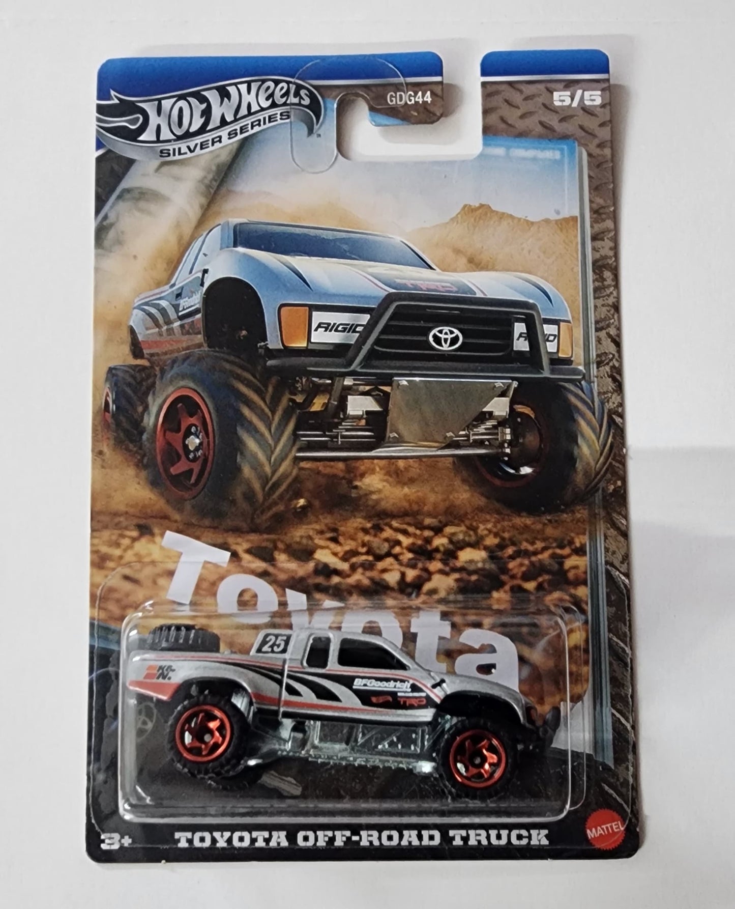 Hot Wheels Silver Series - Off-Road Truck (5/5 Toyota Trucks)