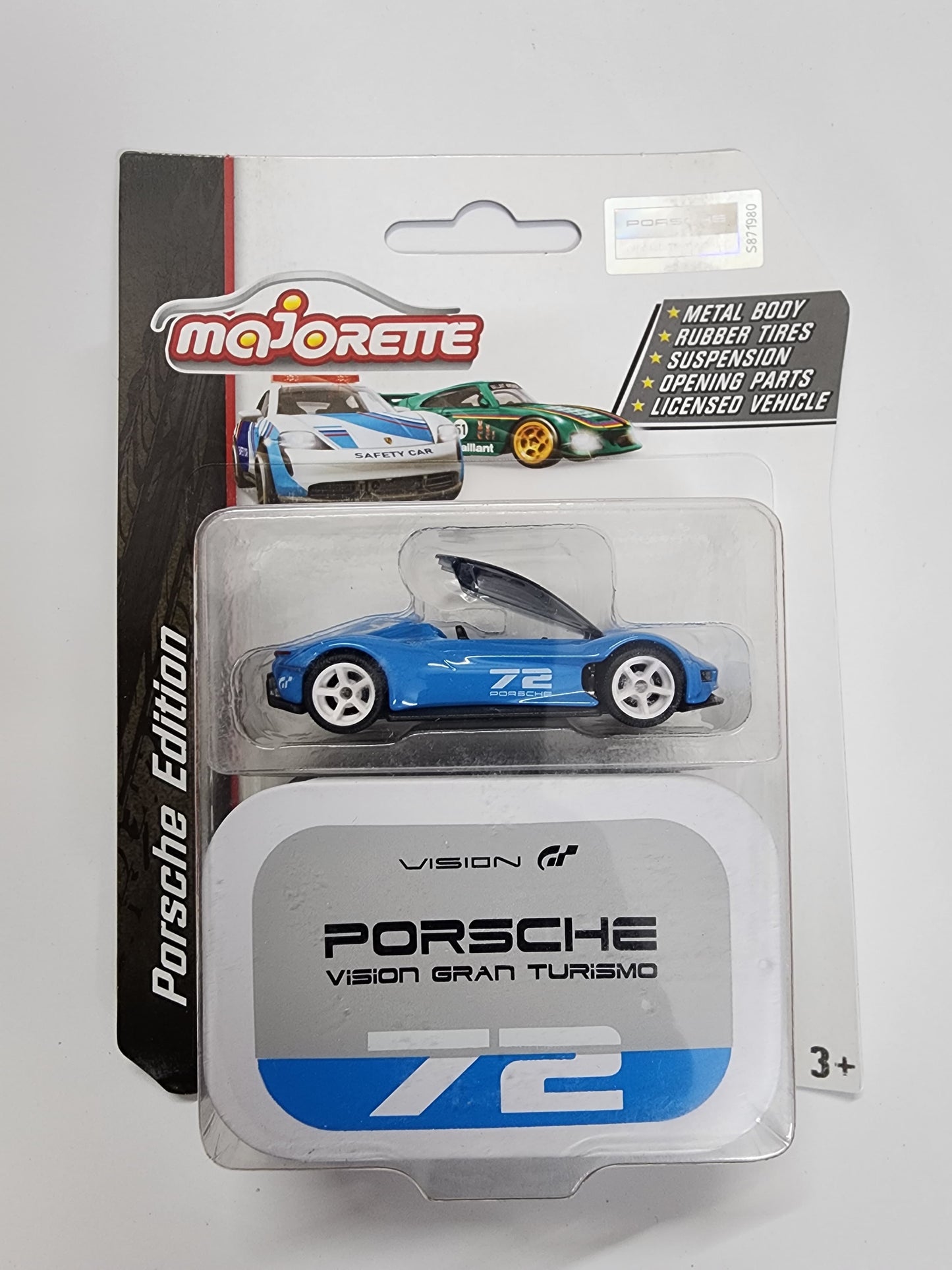 Majorette Porsche Series : Visson gran Turismo - Blue